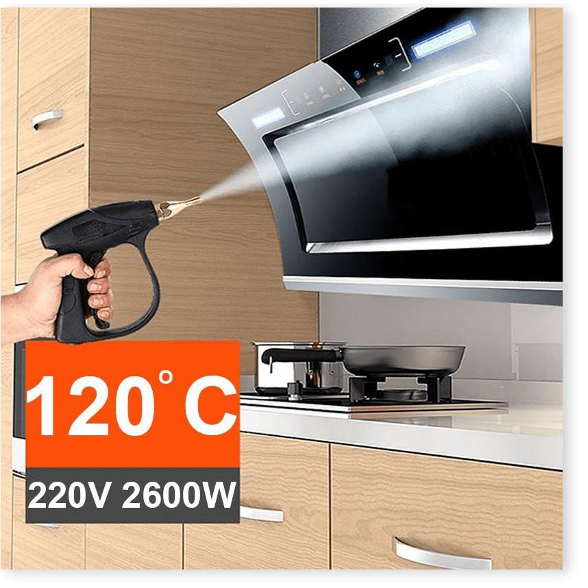 Máy Phun Xịt Rửa Hơi Nước Nóng 220V 2600W