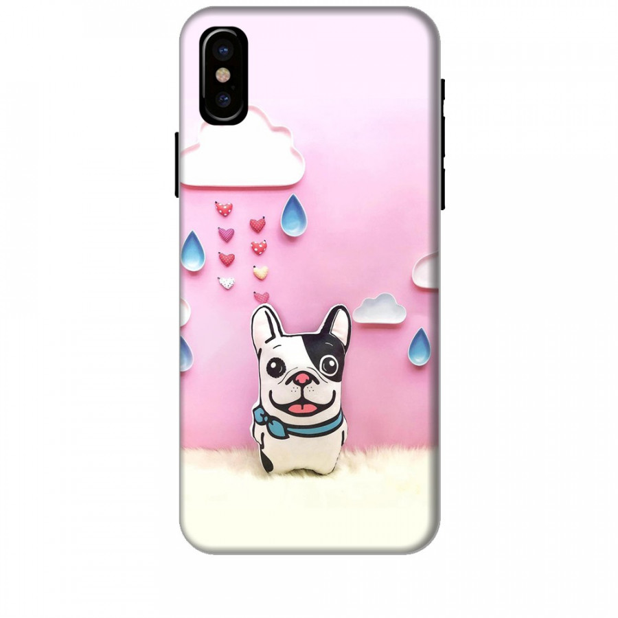 Ốp lưng dành cho điện thoại IPHONE X Cún Con Dễ Thương Mẫu 1