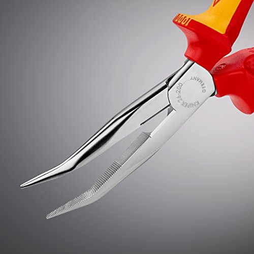 Kìm KNIPEX Mỏ Nhọn Cong 40° Cách Điện - 26 26 200