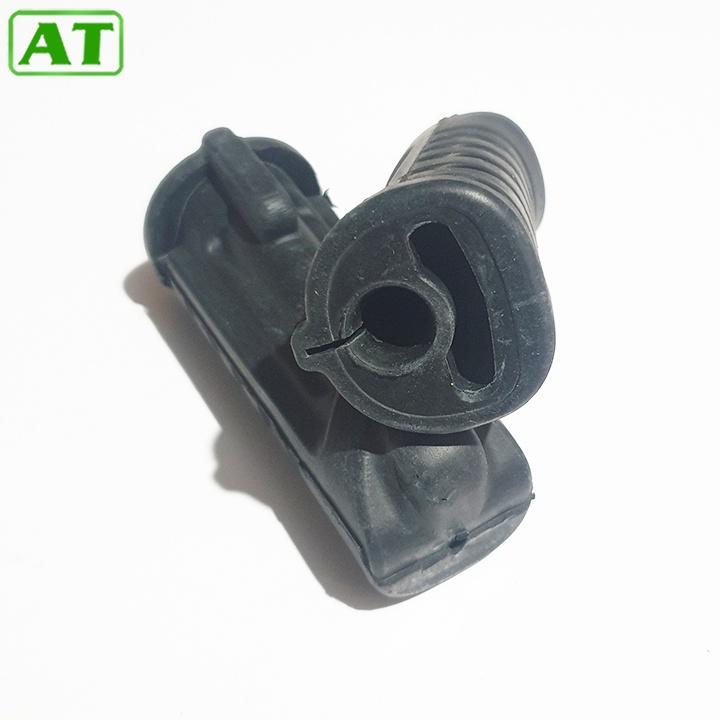 Bộ 2 Cao Su Gác Chân Để Chân Trước Dành Cho Xe Wave Màu Đen