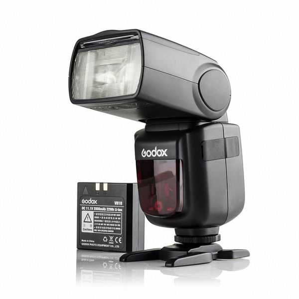 Đèn Godox V860II-N 2.4G GN60 TTL HSS 1/8000s Li-on Battery for Nikon Camera - Hàng Chính Hãng