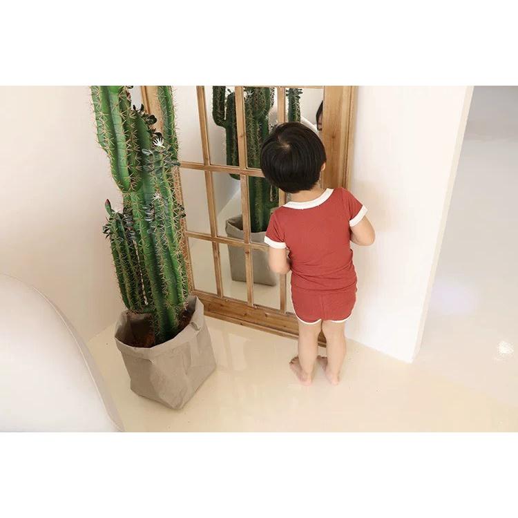 BỘ CỘC TAY LEN TĂM MINKY MOM