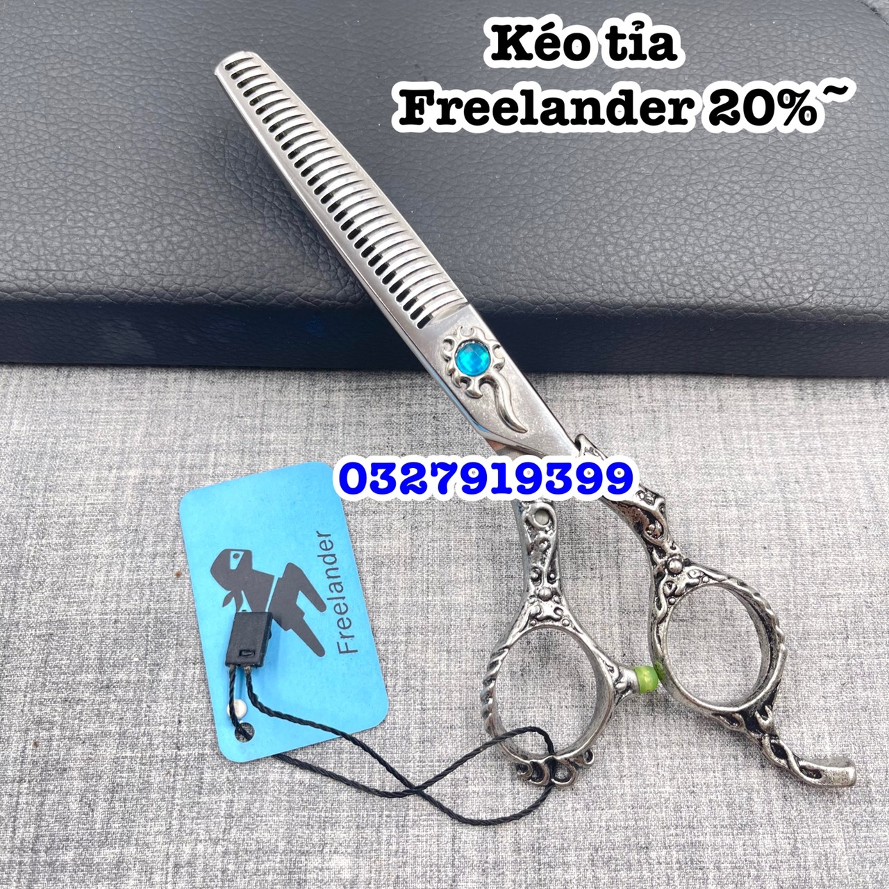 Kéo tỉa tóc Freelander răng cong tỉa 20%