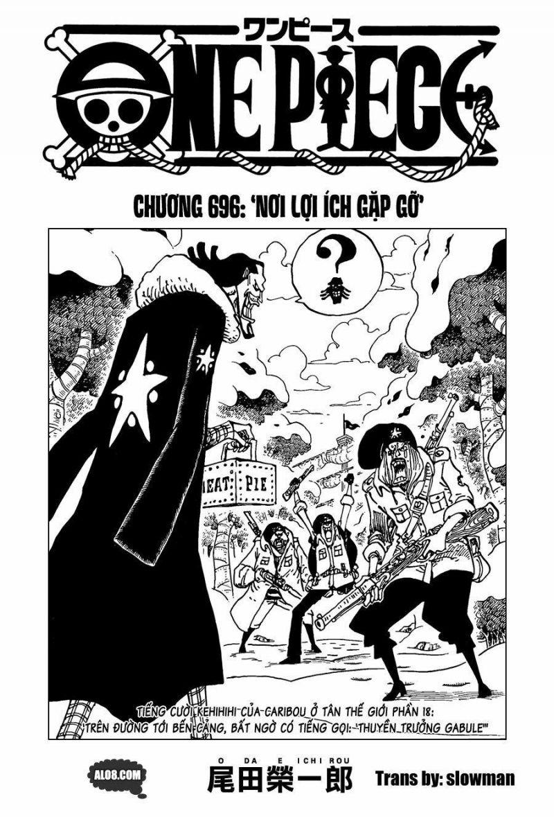 đảo hải tặc - one piece chapter 696 1