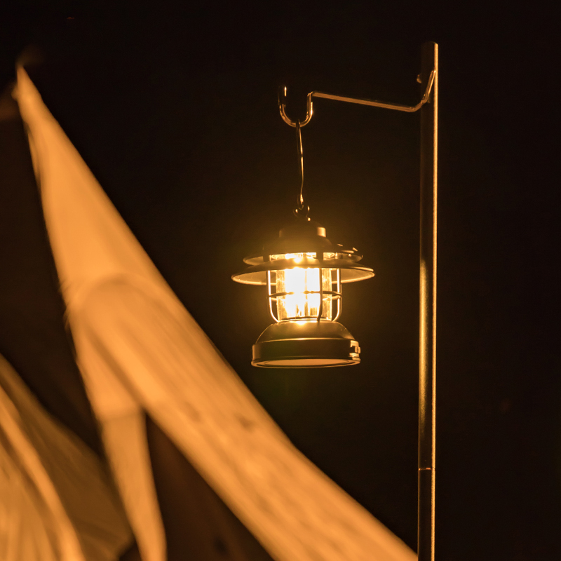 Đèn cắm trại CAMEL CROWN Ngoài trời tinh tế cắm trại ngoài trời ánh sáng cắm trại nhỏ di động USB pin đèn chùm cắm trại cổ điển ánh sáng lều cắm trại