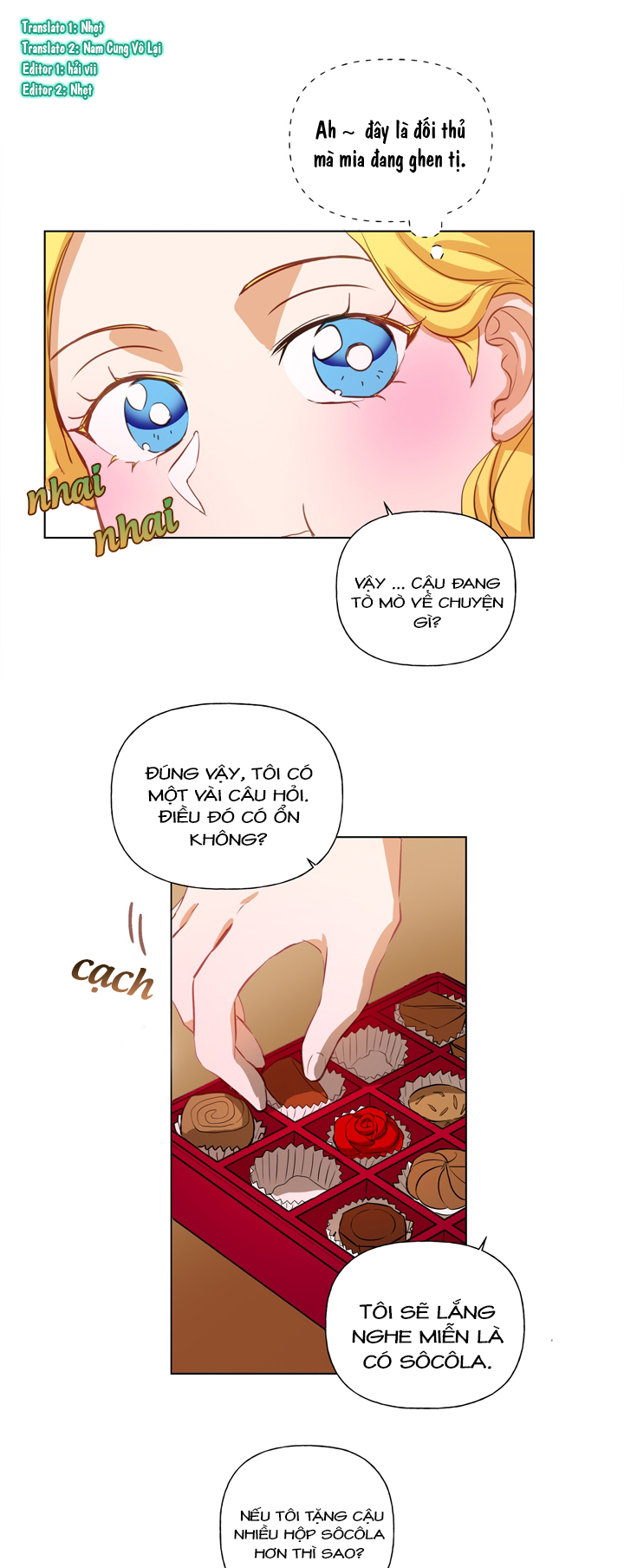 nhà nguyên tố tóc vàng chapter 18 28