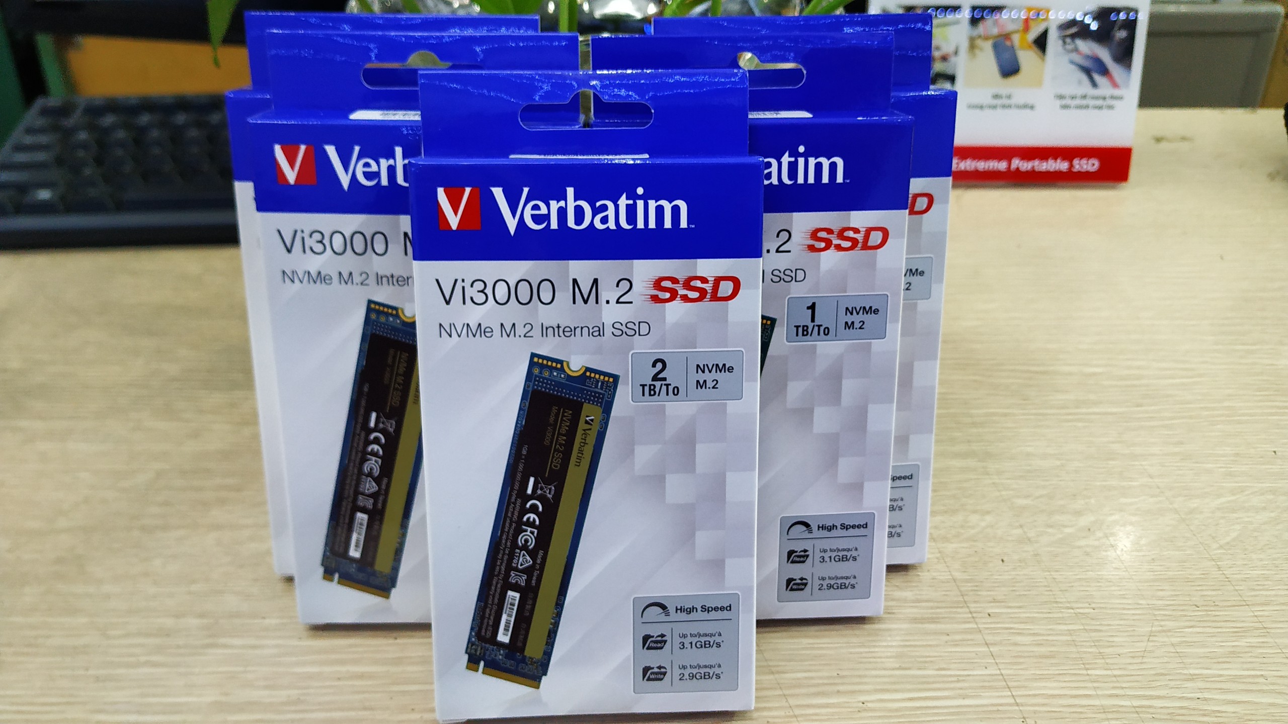 Ổ cứng Verbatim SSD NVMe M.2 2TB (Vi3000)- Hàng chính hãng