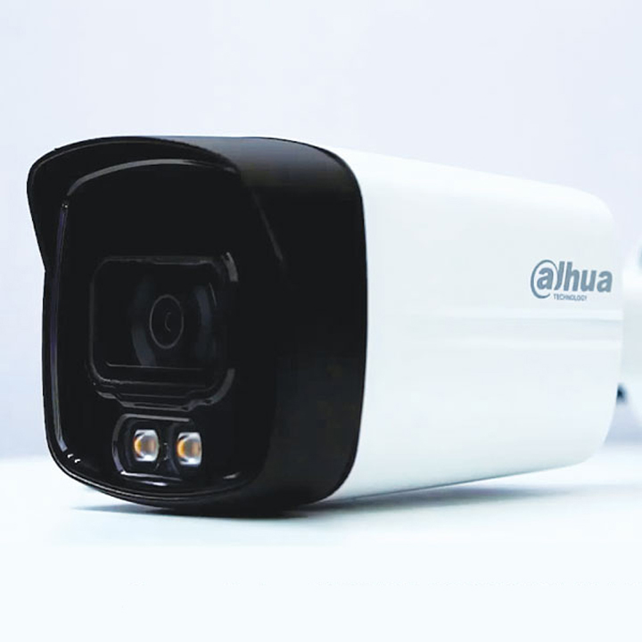 Camera thân to HDCVI 2MP FullColor DAHUA DH-HAC-HFW1239TLMP-LED nhìn đêm có màu hàng chính hãng DSS Việt Nam