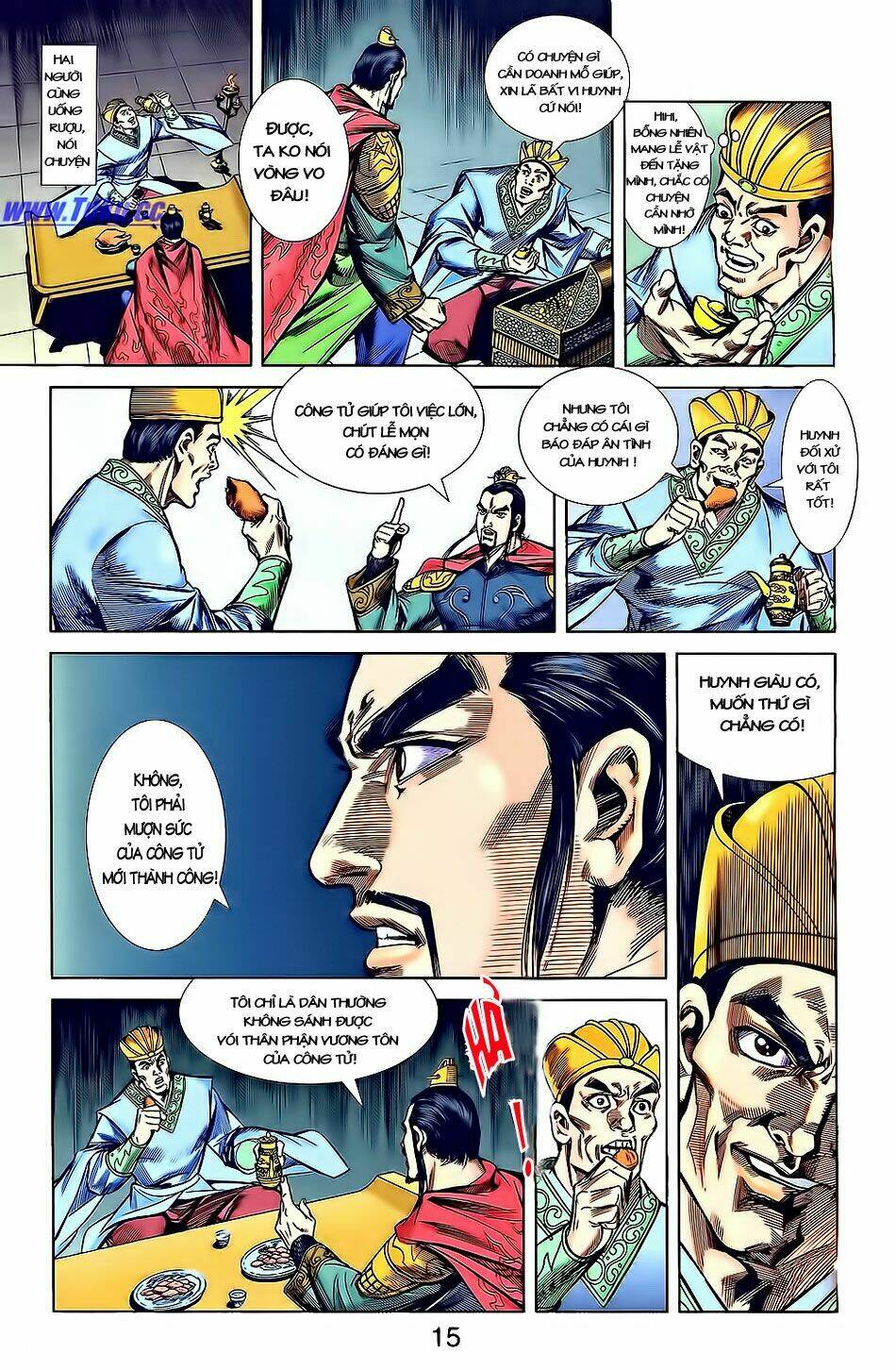 thiên tử truyền kỳ 2 - tần vương doanh chính chapter 3 17