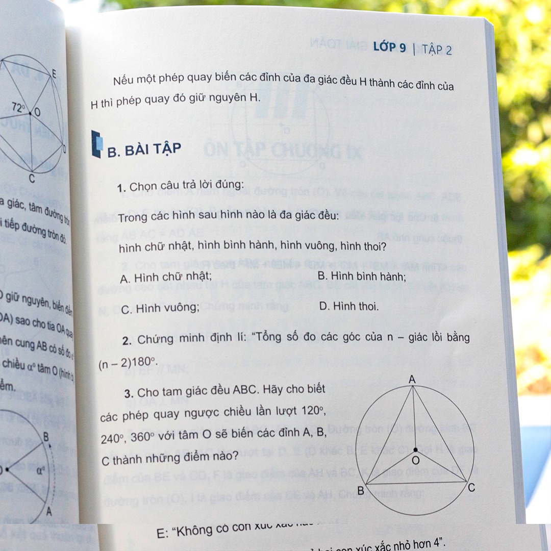 Sách: Rèn Kĩ Năng Giải Toán Lớp 9 - Tập 2