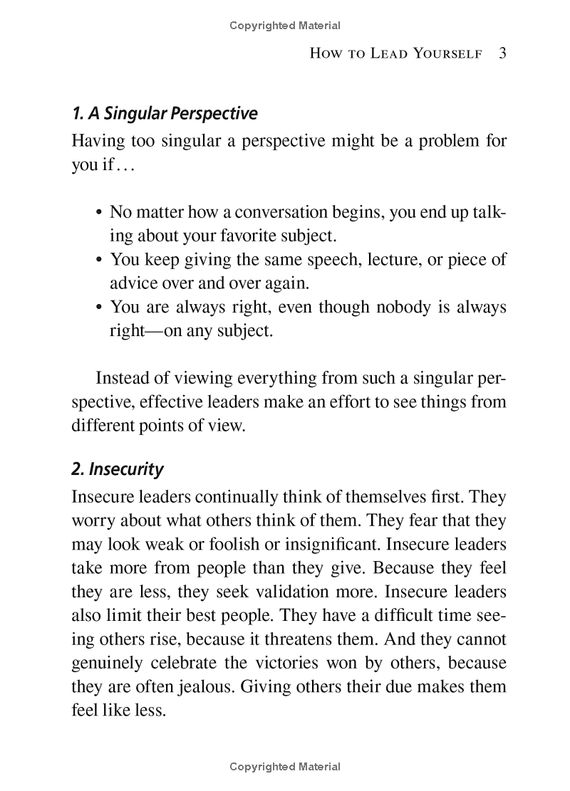 What Successful People Know About Leadership: Advice From America's #1 Leadership Authority