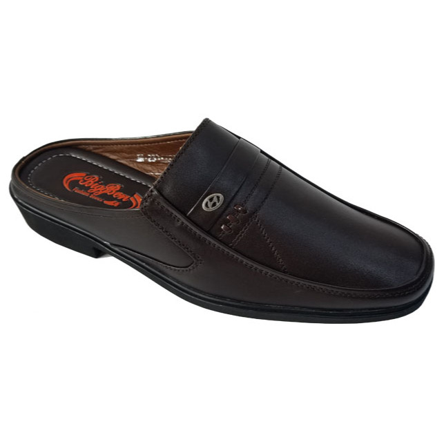 Dép Bít Mũi Nam Da Bò BIGGBEN Cao Cấp SB100