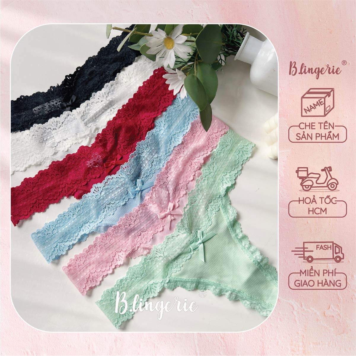 Quần Lót Nữ Tính Thoải Mái - B.Lingerie