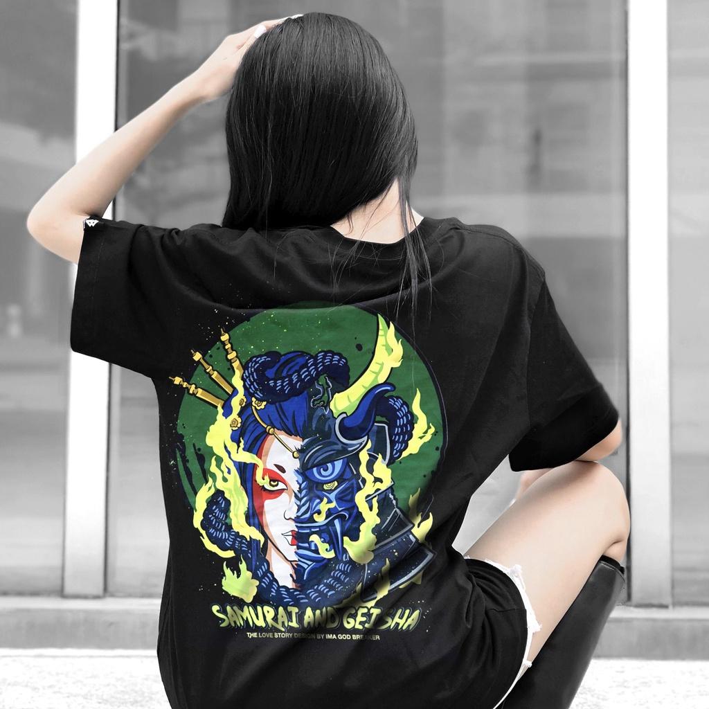 Áo Thun Geisha Samurai iMA GOD BREAKER