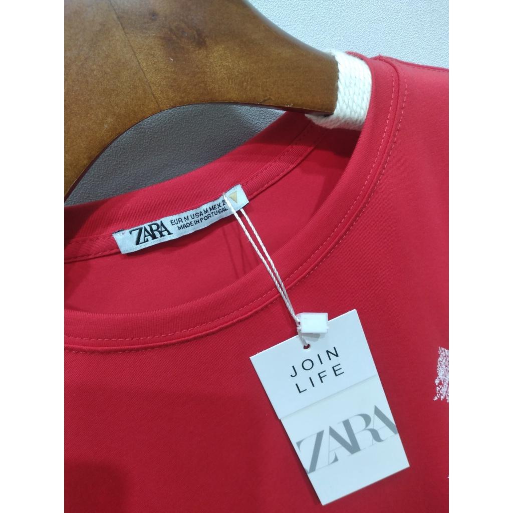 ÁO THUN VNXK IN HÌNH ĐỎ - COTTON 100% 4C FORM CHÂU ÂU