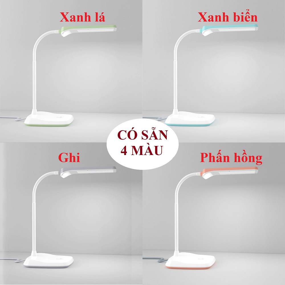 Đèn bàn LED cảm ứng bảo vệ mắt - 4 chế độ màu ánh sáng – Giao màu ngẫu nhiên