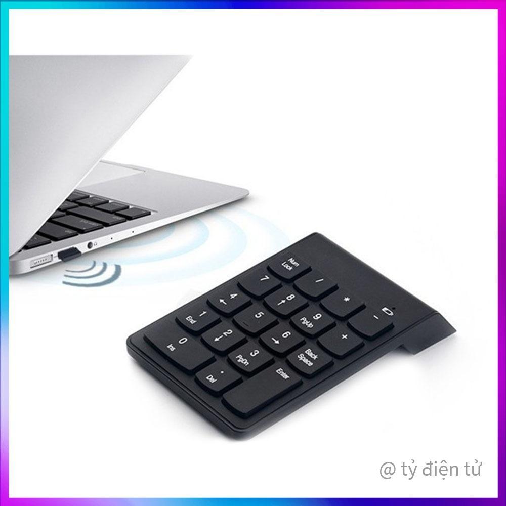 Vận Chuyển Nhanh Không Dây Bàn Phím Số Máy Tính Xách Tay Máy Tính Bên Ngoài USBmini Bàn Phím Số Kế Toán Bàn Phím Văn Phòng