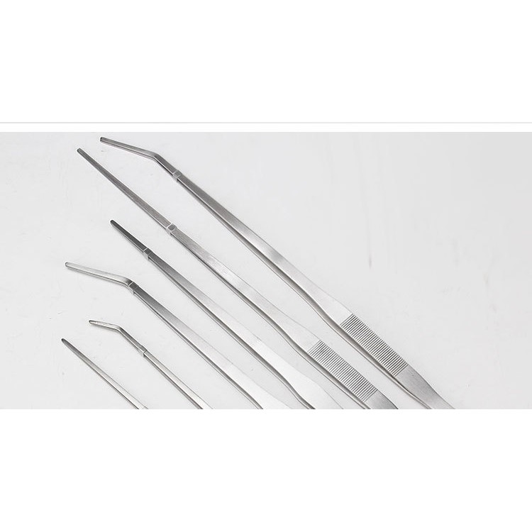 Nhíp trồng cây thủy sinh hồ cá bằng thép không rỉ kích thước 27cm - miếng lót chuột