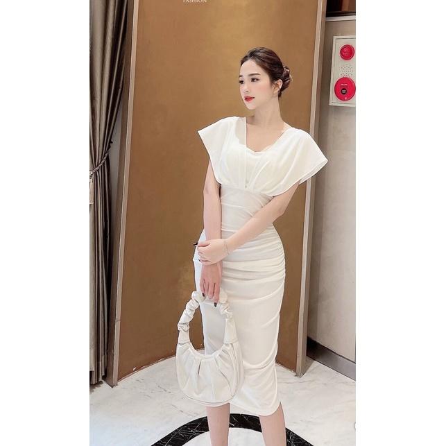 Đầm Thiết Kế LILY Dress Chất Liệu Umi Hàn Cao Cấp Co Giãn Thoái Mái - Trẻ Trung Chân Dài Trắng Da Tôn Dáng