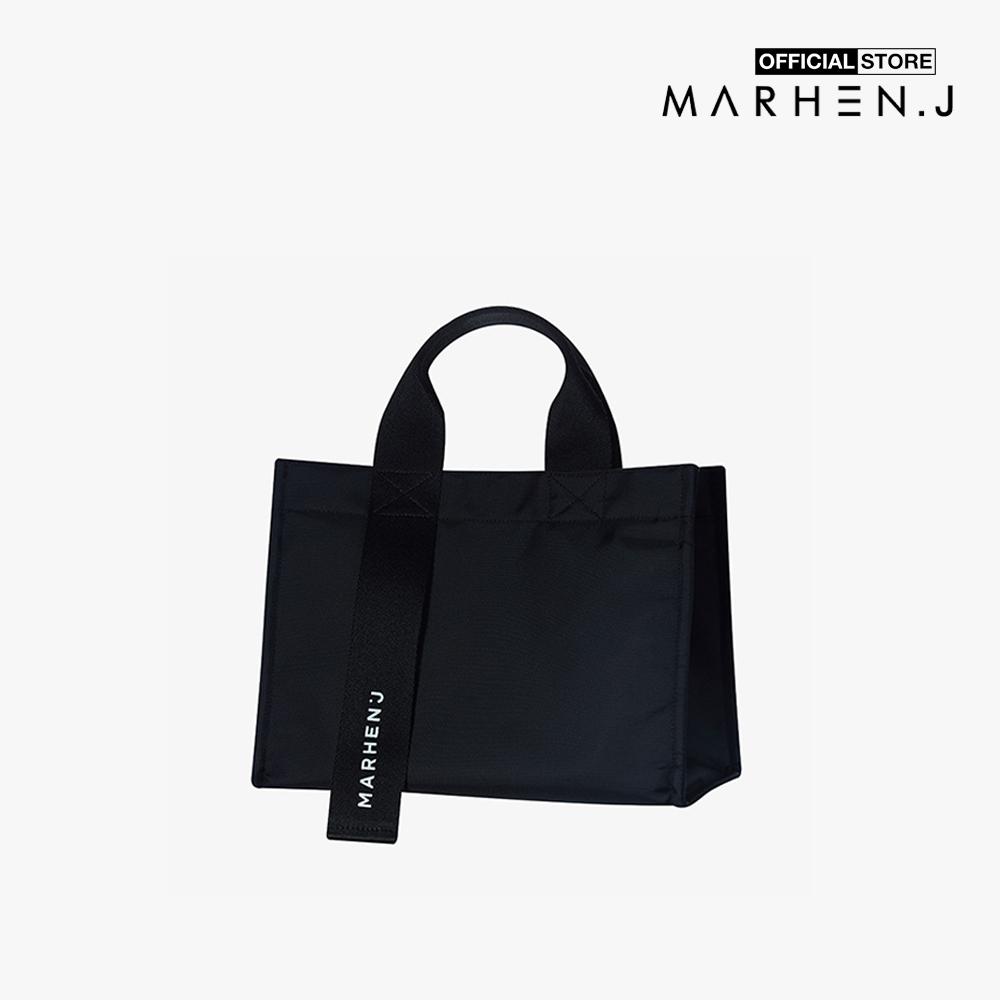 Marhen.J - Túi đeo vai chữ nhật vải bố New Rico Mini MJ21AECRCM-BK