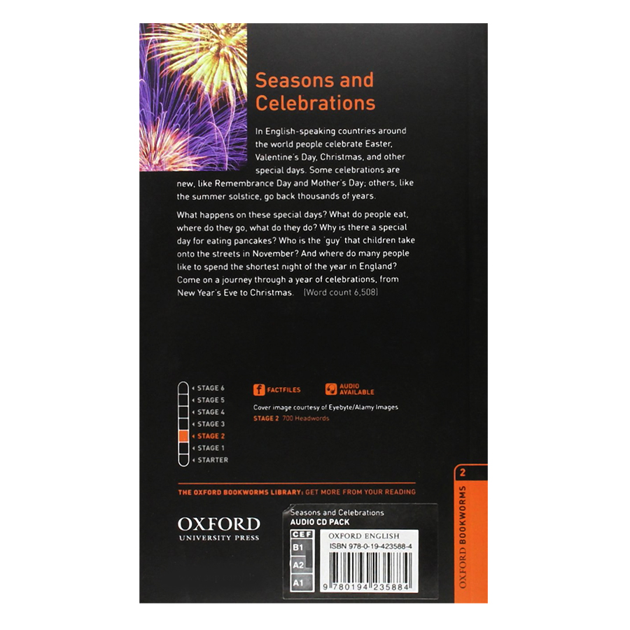 Oxford Bookworms Library (3 Ed.) 2: Seasons And Celebrations Factfile Audio CD Pack