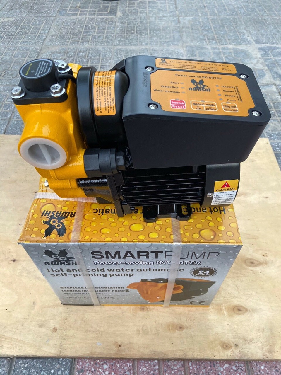Máy Bơm Tăng áp Điện Tử Thông Minh AWASHI ASM 150A - 200A - 300A -400A- 500A