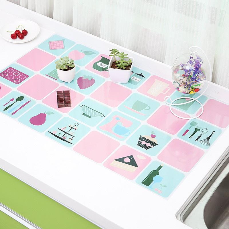 Decal Dán Bếp - Miếng Giấy Dán Nhà Bếp Cách Nhiệt Chống Dầu Mỡ