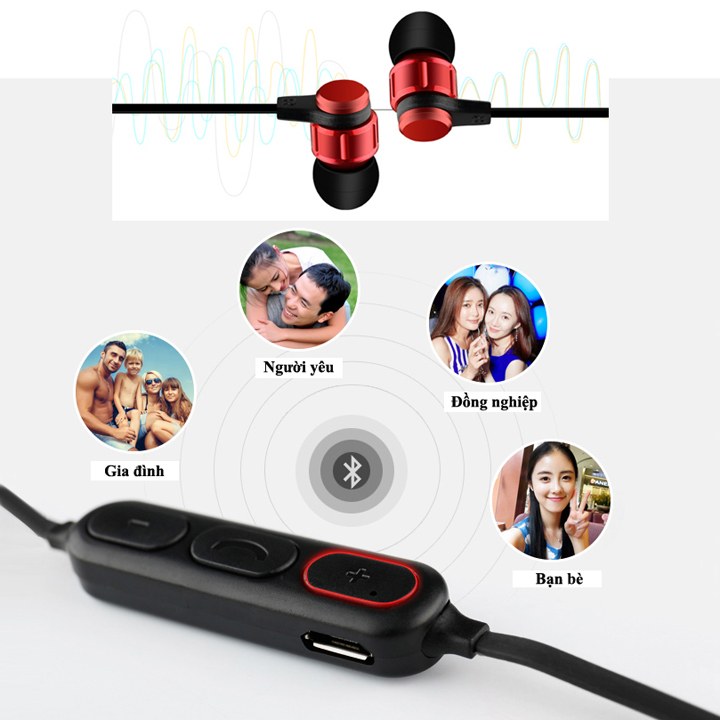 Tai nghe không dây kết nối bluetooth OTE80 (Màu ngẫu nhiên)