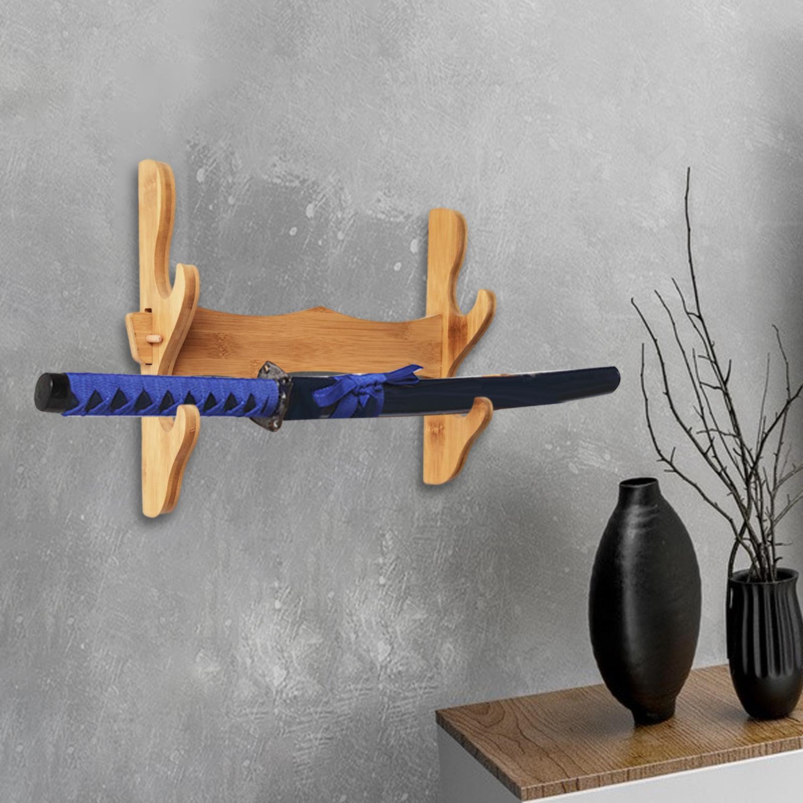 Samurai Stand Display Storage Support Hanger Wall Mount Katana
