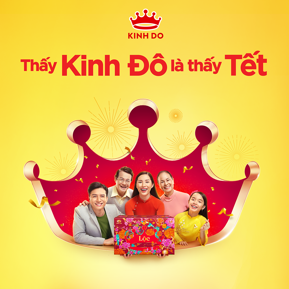 Bộ quà Tết Kinh Đô Lộc III 1369g