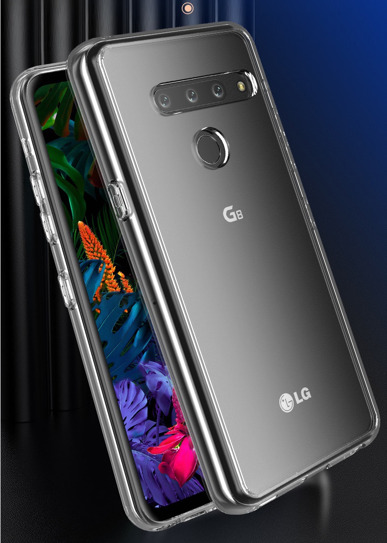 Ốp lưng silicon dẻo trong suốt cho LG G8 siêu mỏng 0.5 mm