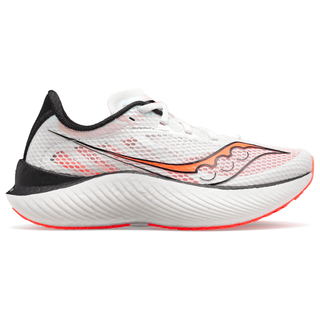 Giày Chạy Bộ Nam Saucony Endorphin Pro 3 - White | Black | ViZiRed