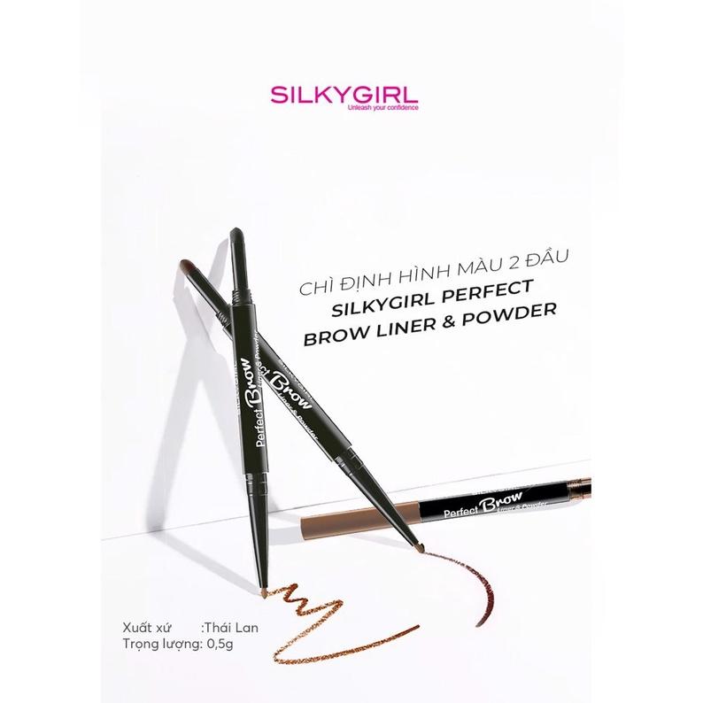 COMBO 2 SP Chì Kẻ Mày Perfect Brown + Kẻ Mắt Perfect Matte