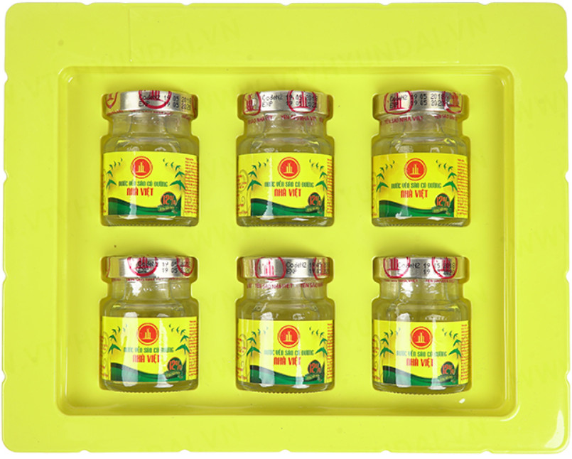 COMBO 7 hộp nước yến sào đường phèn Nhà Việt tặng thêm 6 lon nước yến