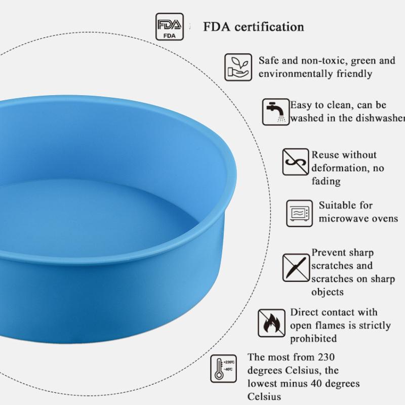 Khay silicon chống dính dùng làm bánh bông lan có thể dùng nhiều lần