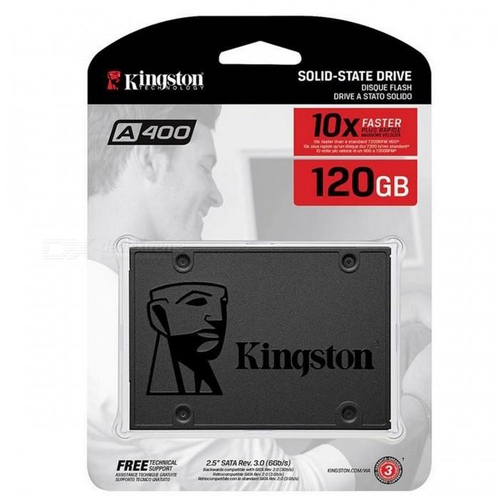 Ổ cứng thể rắn SSD Kingston 120GB SA400S37/120G - 2.5 inches, R/W 500/320MB/s, SATA3 6Gbps- Hàng chính hãng
