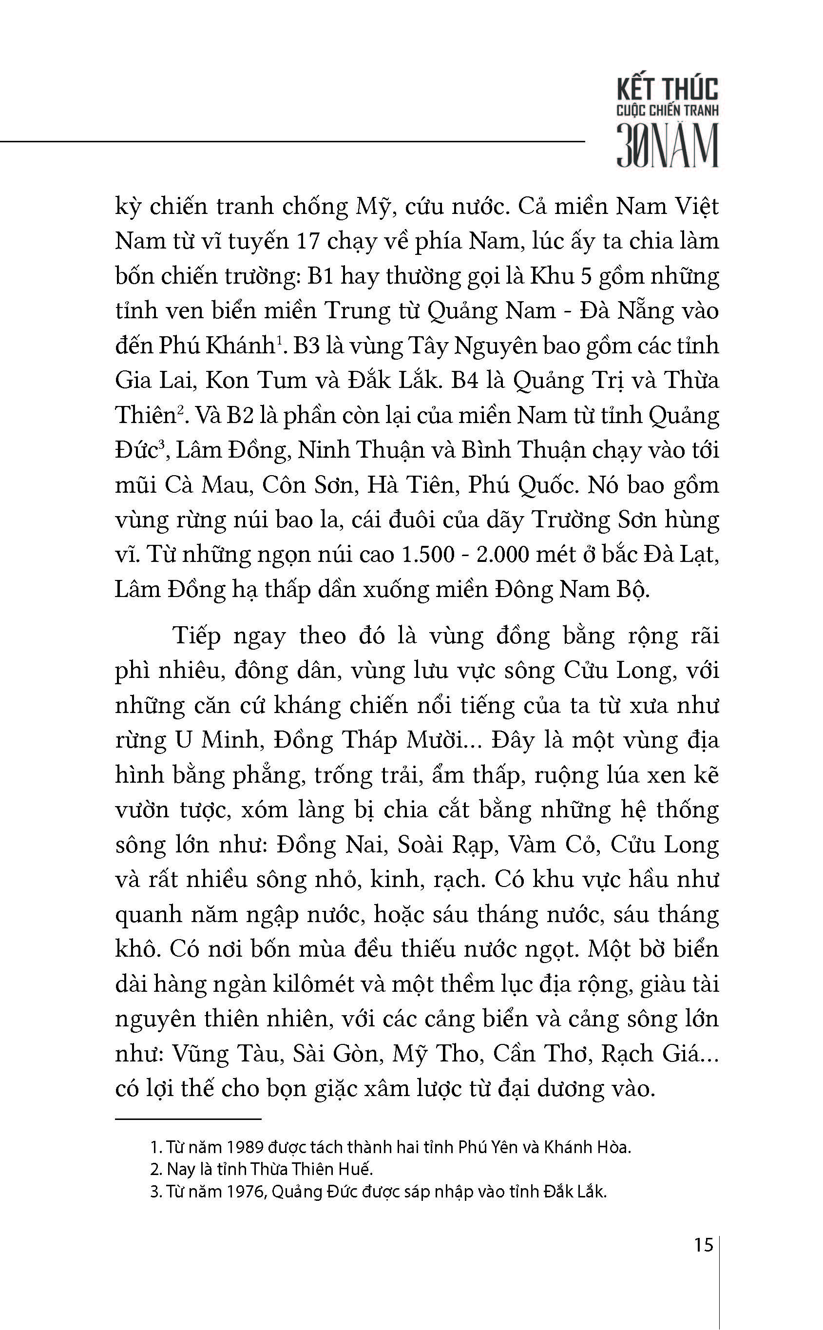 Kết Thức Cuộc Chiến 30 Năm - Thượng tướng Trần Văn Trà