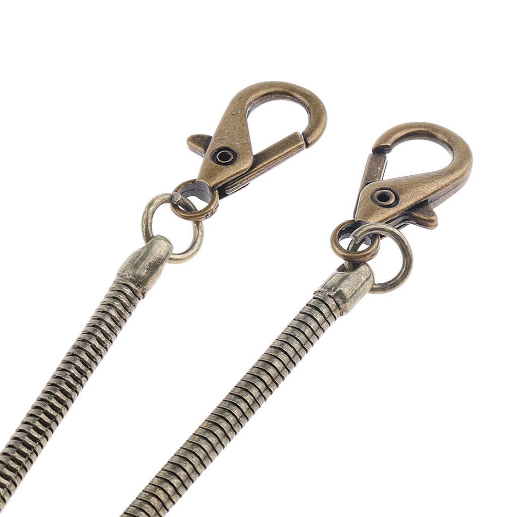 Women's Retro Metal Chain Handbag Purse Buckle Strap DIY Bag Accessories 120 cm