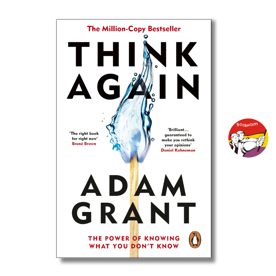 Sách - Think Again by Adam Grant | Psychology / Self Help / Tâm lý học / Ngoại văn nhập khẩu UK