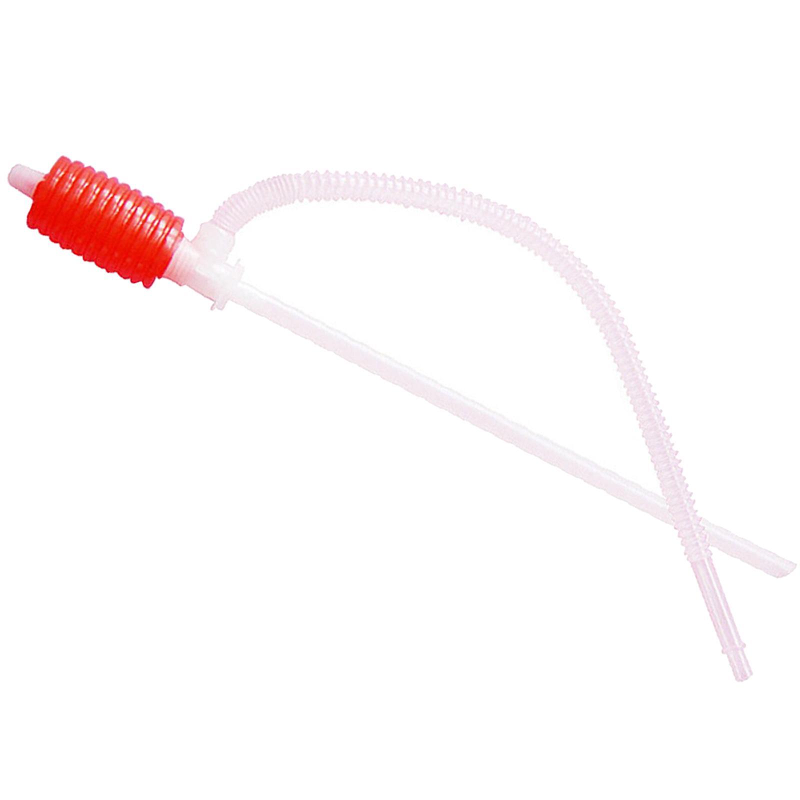3xPortable Manual Liquid Transfer Siphon Pump Alcohol Gasoline Water Sucker