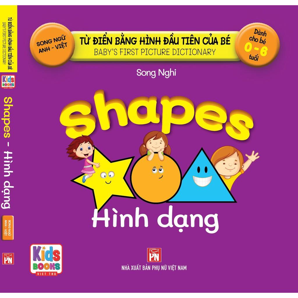 Sách - Baby'S First Picture Dictionary - Từ Điển Bằng Hình Đầu Tiên Của Bé - Hình Dạng