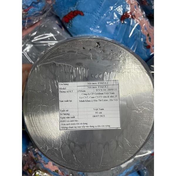 Nồi inox 3 đáy fire tar đủ size 16/18/20/24/26/28/30/32