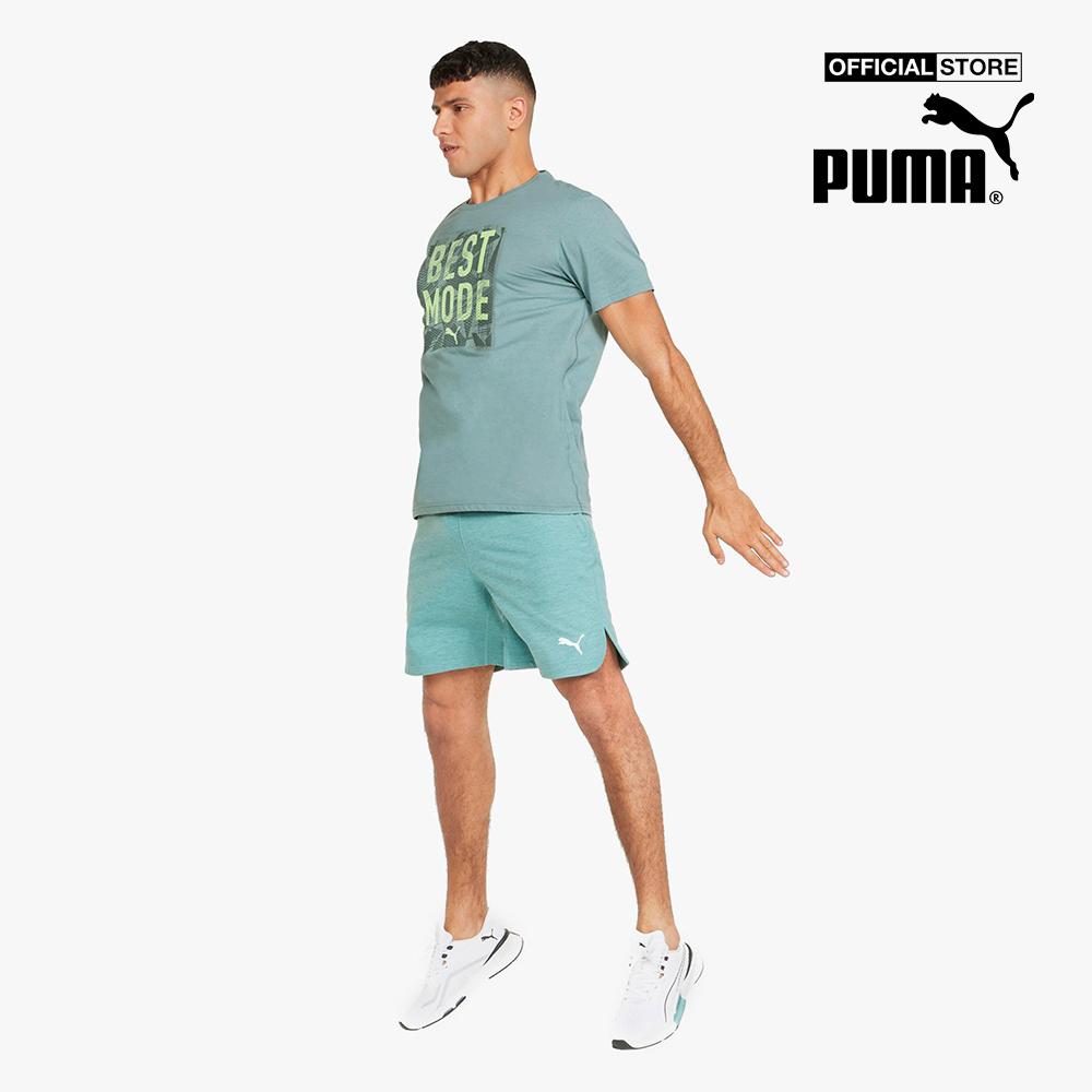 PUMA - Áo thun thể thao nam tay ngắn Graphic Slogan 521640