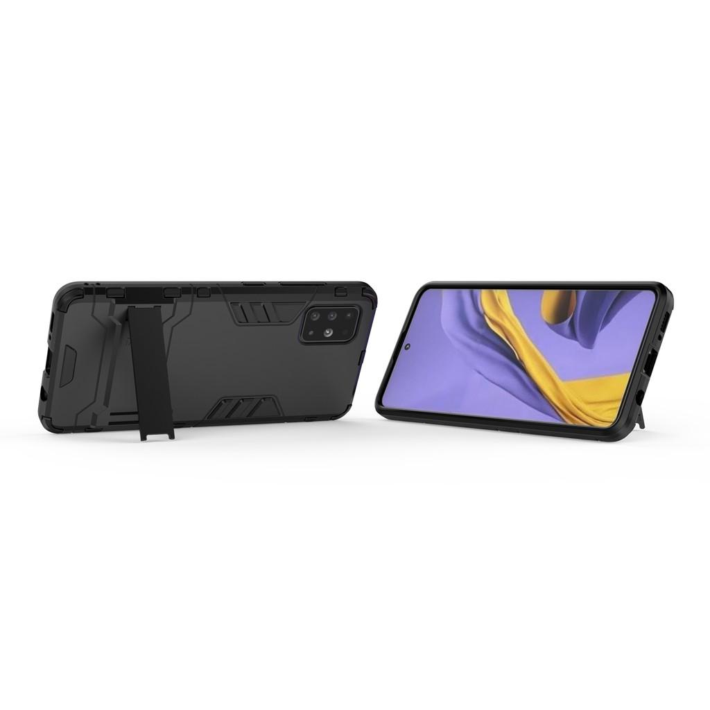 Ốp lưng cho Samsung A51 IRON MAN chống sốc bảo vệ viền và camera kèm chống xem video tiện lợi