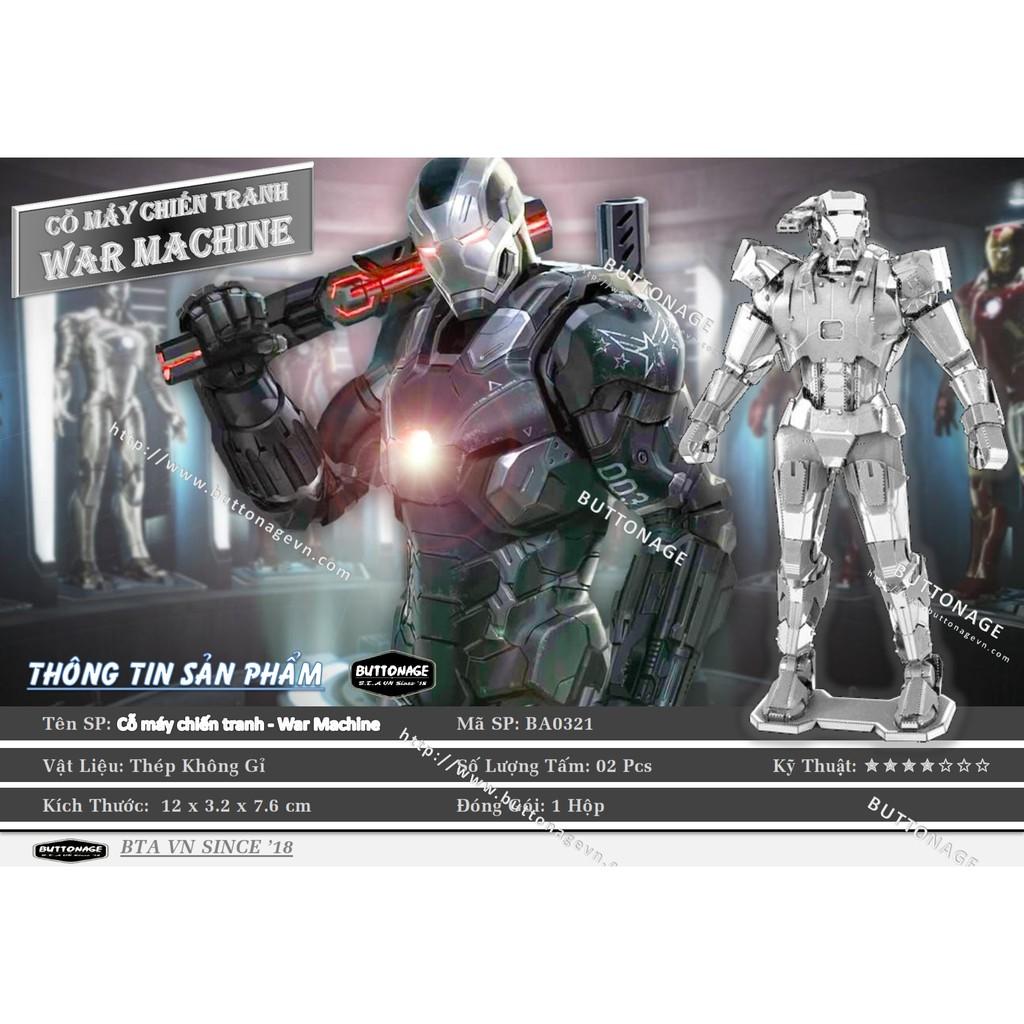 Mô Hình Lắp Ráp 3d Cỗ máy chiến tranh - War Machine