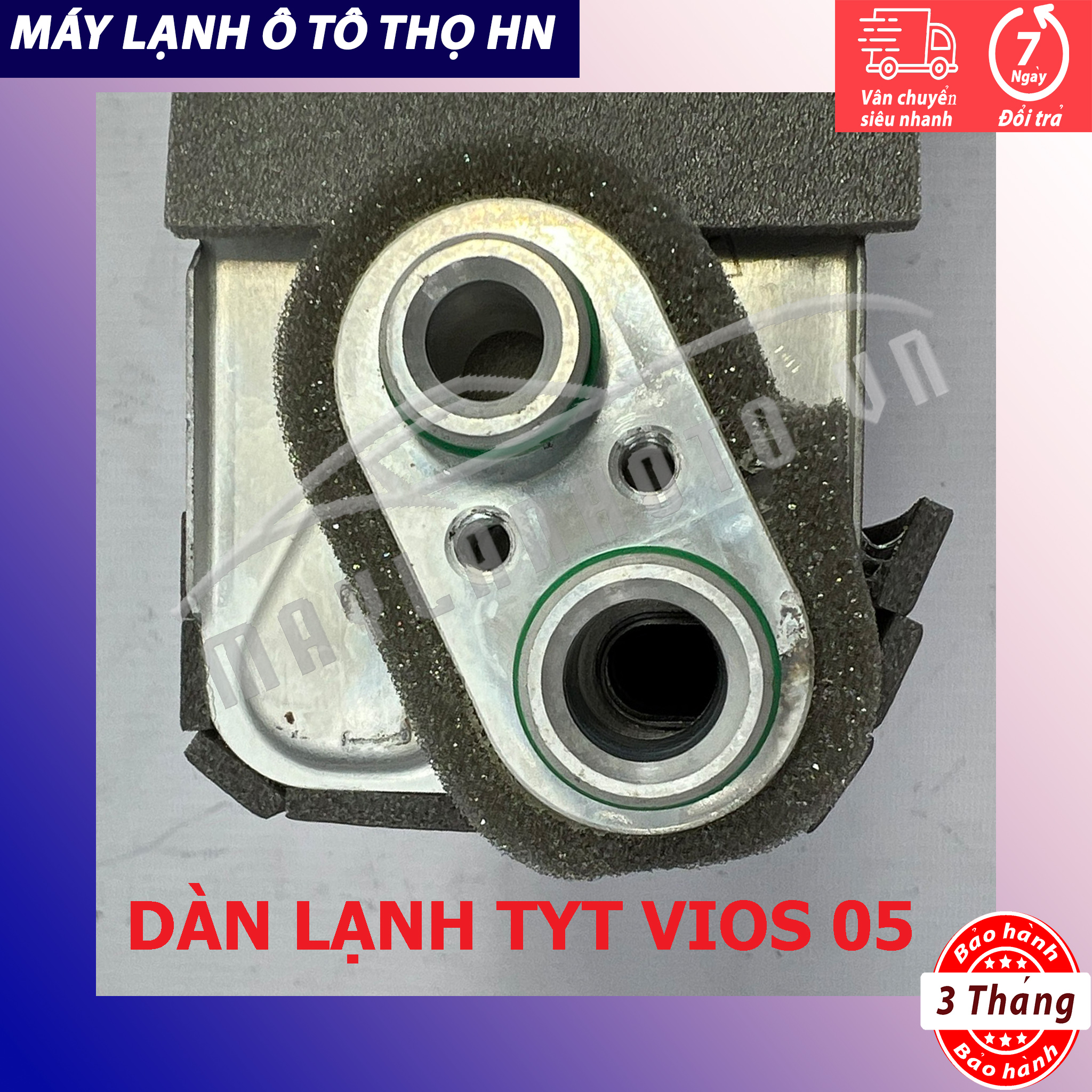 Dàn (giàn) lạnh Toyota Vios 2005 Hàng xịn Thái Lan (hàng chính hãng nhập khẩu trực tiếp)