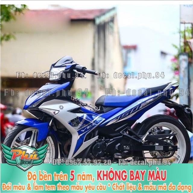 Tem rời Exciter 150 Y15ZR Xanh Bạc Gp