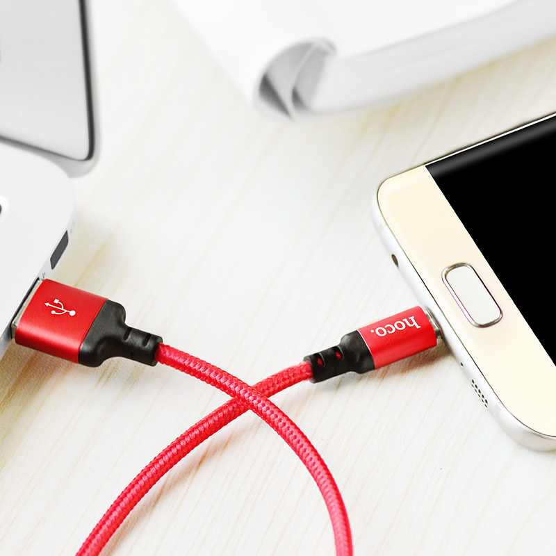 Cáp USB to MicroUSB dây dù X14 chính hãng Hoco 2m