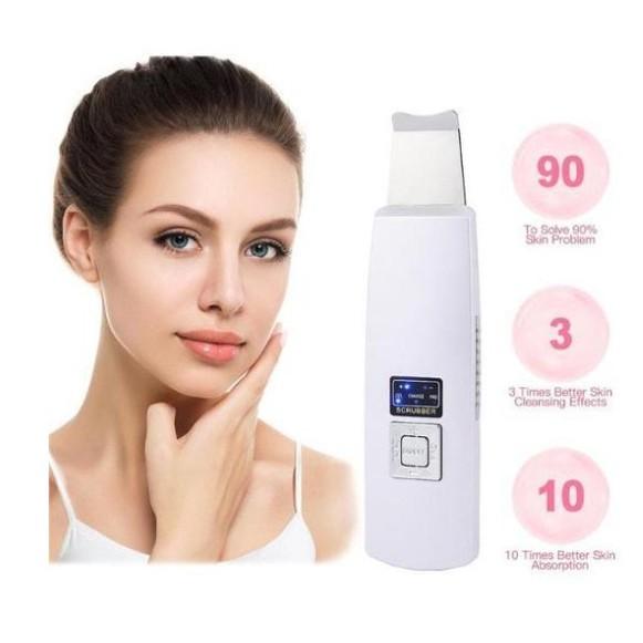 Máy Tẩy tế bào chết tái tạo da non trên Da Siêu Âm Ultrasonic Skin Scrubber