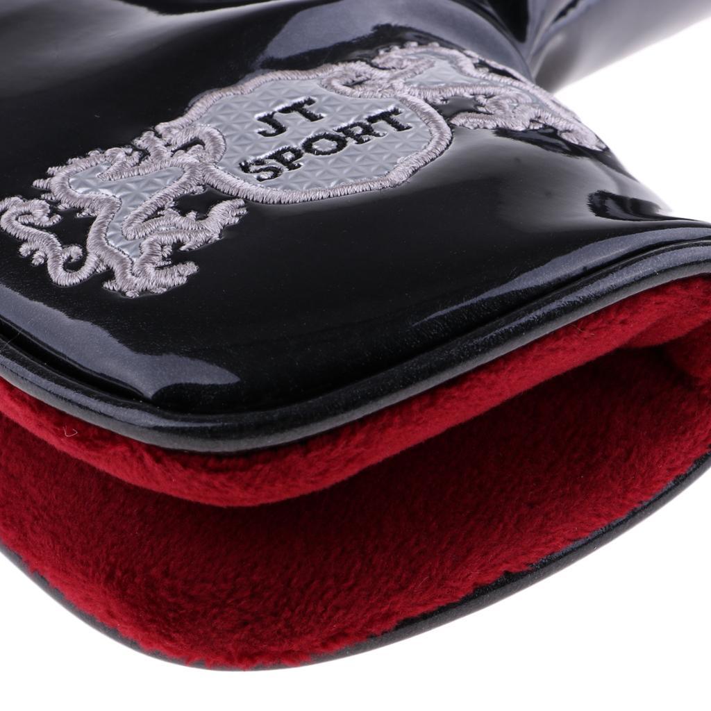 2pcs Waterproof Thickened Golf Putter Sleeve Club Head Cover Protector Bag